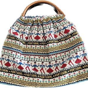 Woven tapestry bag